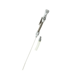 PartzBiz CM 9706G - Mr. Gasket Engine Oil Dipstick & Tube - Braided Stainless Steel PartzBiz CM 9706G - Mr. Gasket Engine Oil Dipstick & Tube - Braided Stainless Steel