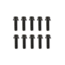 PartzBiz CM 918G - Mr. Gasket Header Bolts - M8-1.25 25mm Hex Head - Black Oxide PartzBiz CM 918G - Mr. Gasket Header Bolts - M8-1.25 25mm Hex Head - Black Oxide