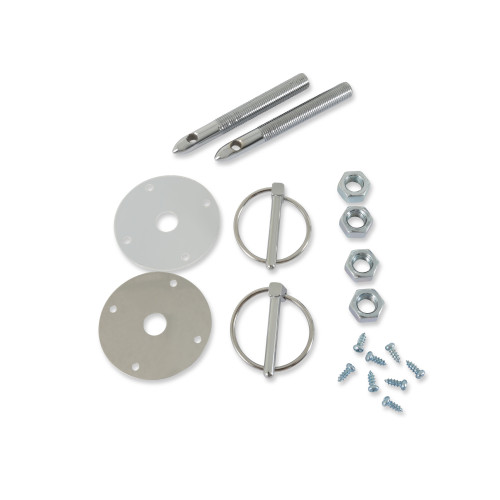 PartzBiz CM: 1017-Mr. Gasket Hood & Deck Pinning Kits - With Screw-On Scuff Plates