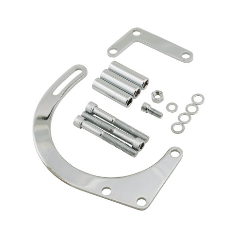 PartzBiz CM: 5179-Mr. Gasket Lower Alternator Mounting Kit - Chrome PartzBiz CM: 5179-Mr. Gasket Lower Alternator Mounting Kit - Chrome