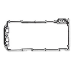 PartzBiz CM 61060G - Mr. Gasket Oil Pan Gasket - Molded Rubber with aluminum Carrier -