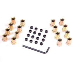 PartzBiz CM 923G - Mr. Gasket Rocker Arm Nuts with Locks PartzBiz CM 923G - Mr. Gasket Rocker Arm Nuts with Locks