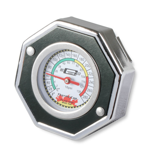 PartzBiz CM: 2476BK-Mr. Gasket Thermocap - 16 PSI - Black
