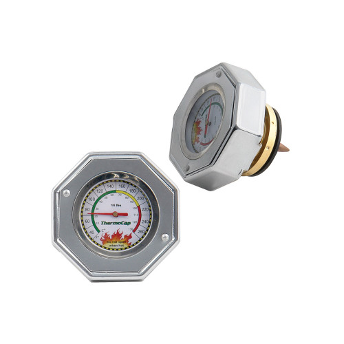 PartzBiz CM: 2471S-Mr. Gasket Thermocap - 16 PSI - Silver