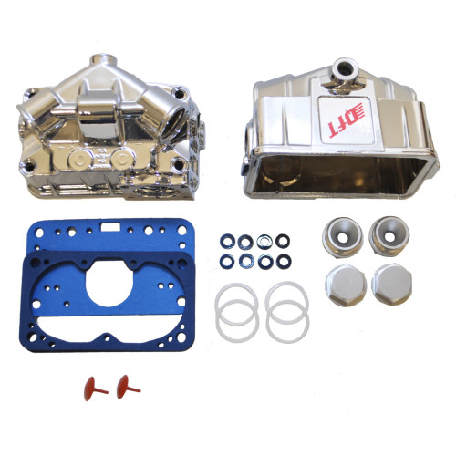PartzBiz CM: 34-103QFT-Chrome QFT Fuel Bowl Kit