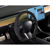 PartzBiz CM: RK950-02-REKUDO Steering Wheel - Alcantara Wrapped