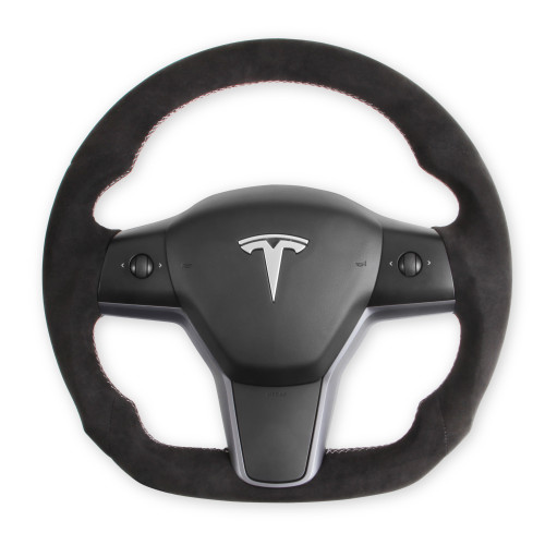 PartzBiz CM: RK950-02-REKUDO Steering Wheel - Alcantara Wrapped