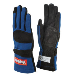 PartzBiz CM 355023RQP - RaceQuip 355 Series 2 Layer Nomex Race Gloves PartzBiz CM 355023RQP - RaceQuip 355 Series 2 Layer Nomex Race Gloves