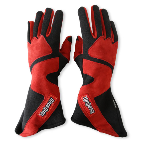 PartzBiz CM: 358103RQP-RaceQuip 358 Series 2 Layer Nomex Long Gauntlet Race Gloves PartzBiz CM: 358103RQP-RaceQuip 358 Series 2 Layer Nomex Long Gauntlet Race Gloves