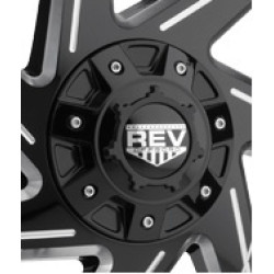 PartzBiz CM C10895B-6 - Rev Wheels 895 Cap Gloss Black - 6-Lug PartzBiz CM C10895B-6 - Rev Wheels 895 Cap Gloss Black - 6-Lug