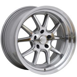 PartzBiz CM TTR19-816150 - Rocket Racing Wheels TTR19 Attack - Titanium/Machined PartzBiz CM TTR19-816150 - Rocket Racing Wheels TTR19 Attack - Titanium/Machined