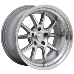 PartzBiz CM TTR19-816550 - Rocket Racing Wheels TTR19 Attack - Titanium/Machined PartzBiz CM TTR19-816550 - Rocket Racing Wheels TTR19 Attack - Titanium/Machined