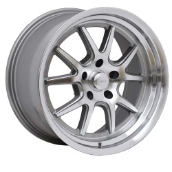 PartzBiz CM TTR19-816560 - Rocket Racing Wheels TTR19 Attack - Titanium/Machined PartzBiz CM TTR19-816560 - Rocket Racing Wheels TTR19 Attack - Titanium/Machined