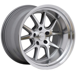 PartzBiz CM TTR19-826560 - Rocket Racing Wheels TTR19 Attack - Titanium/Machined PartzBiz CM TTR19-826560 - Rocket Racing Wheels TTR19 Attack - Titanium/Machined