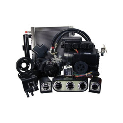 PartzBiz CM CAP-1165M-6 - Scott Drake 1965-66 Mustang Hurricane Air Conditioning And Heater Kit With Electronic Controls And Dash Bezels PartzBiz CM CAP-1165M-6 - Scott Drake 1965-66 Mustang Hurricane Air Conditioning And Heater Kit With Electronic Controls And Dash Bezels