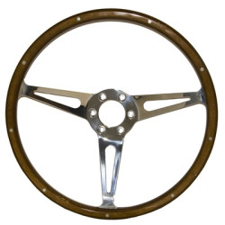 PartzBiz CM S1MS-3600-WG-6 - Scott Drake 1965-73 GT350 Style Genuine Wood & Aluminum 15 PartzBiz CM S1MS-3600-WG-6 - Scott Drake 1965-73 GT350 Style Genuine Wood & Aluminum 15