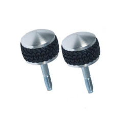 PartzBiz CM C6TZ-9603818-BL - Scott Drake 1966-77 Bronco Windshield Knobs