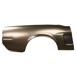 PartzBiz CM C8ZZ-7627846-A - Scott Drake 1968 Mustang Quarter Panel Assembly (Convertible w/ indent, Right Hand)