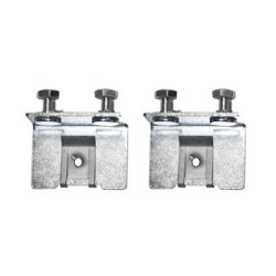 PartzBiz CM C9ZZ-65240A10-A - Scott Drake 1969 Mustang Deluxe Arm Rest Brackets
