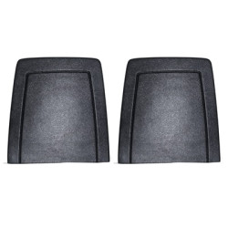 PartzBiz CM D2ZZ-6560762 - Scott Drake 1972-73 Mustang Seat Back Panels Standard/Deluxe (Black) PartzBiz CM D2ZZ-6560762 - Scott Drake 1972-73 Mustang Seat Back Panels Standard/Deluxe (Black)