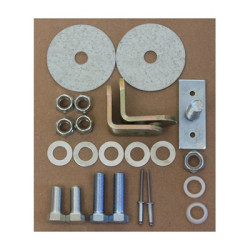 PartzBiz CM SB-3P-HK - Scott Drake 3-Point seat belt hardware kit PartzBiz CM SB-3P-HK - Scott Drake 3-Point seat belt hardware kit
