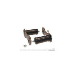 PartzBiz CM C5ZZ-5776-GT - Scott Drake 64-65 Shackle Kit (Gray, Dual Exhaust 9/16 PartzBiz CM C5ZZ-5776-GT - Scott Drake 64-65 Shackle Kit (Gray, Dual Exhaust 9/16