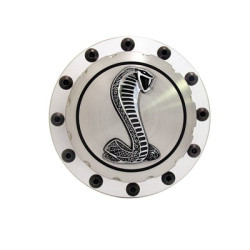 PartzBiz CM B-9030-COBRA - Scott Drake 64-73 Billet Fuel Cap (Cobra Emblem) PartzBiz CM B-9030-COBRA - Scott Drake 64-73 Billet Fuel Cap (Cobra Emblem)