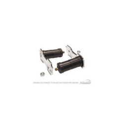 PartzBiz CM C5ZZ-5776-GTSS - Scott Drake 64-73 Shackle Kit (Stainless Steel, Dual Exhaust 9/16 PartzBiz CM C5ZZ-5776-GTSS - Scott Drake 64-73 Shackle Kit (Stainless Steel, Dual Exhaust 9/16