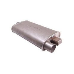 PartzBiz CM C6ZZ-5230-E - Scott Drake 65-66 Dual Exhaust Muffler with Bracket