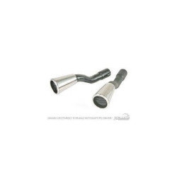 PartzBiz CM C5ZZ-5255-PRO - Scott Drake 65-66 GT Exhaust Trumpets (Pair)