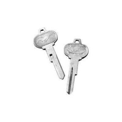 PartzBiz CM C5ZZ-6543562-B - Scott Drake 65-66 Original Pony Key Blank (Trunk/Glove)
