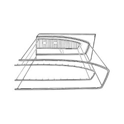 PartzBiz CM C5ZZ-652043-71 - Scott Drake 65-66 Pony Door Panel Trim (LH)
