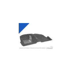 PartzBiz CM CAR65-CV-BB - Scott Drake 65-68 Molded Carpet Kit (Bright Blue)