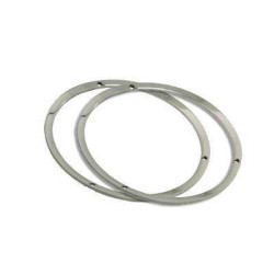 PartzBiz CM C7ZZ-13064-C - Scott Drake 67-68 Headlamp Doors (Chrome)