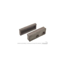 PartzBiz CM C7ZZ-18500-C - Scott Drake 67-68 Heater Core End Caps (with Air conditioning)