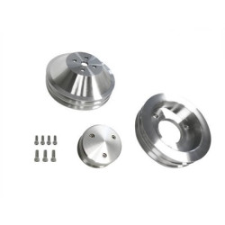 PartzBiz CM B-F142 - Scott Drake 67-70 390-428 Billet Pulley Kit w/o AC PartzBiz CM B-F142 - Scott Drake 67-70 390-428 Billet Pulley Kit w/o AC