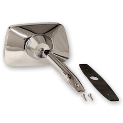 PartzBiz CM C8WY-17696-CR - Scott Drake 67-8 Cougar RH Dummy Remote Mirror w/convex glass