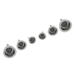 PartzBiz CM C8ZZ-3600-AR - Scott Drake 68-69 Horn Bezel Buttons PartzBiz CM C8ZZ-3600-AR - Scott Drake 68-69 Horn Bezel Buttons