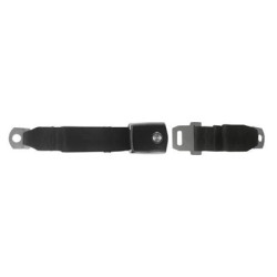PartzBiz CM SB-BK-68-C - Scott Drake 68-70 Concours Deluxe Black Seat Belt PartzBiz CM SB-BK-68-C - Scott Drake 68-70 Concours Deluxe Black Seat Belt