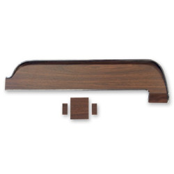 PartzBiz CM C8ZZ-6504410-AC - Scott Drake 68 Deluxe int wood dash trim w/ac PartzBiz CM C8ZZ-6504410-AC - Scott Drake 68 Deluxe int wood dash trim w/ac