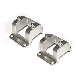 PartzBiz CM C5ZZ-18A017-BL - Scott Drake Billet Shock Tower Caps
