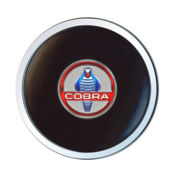 PartzBiz CM S1MS-3623-COBRA - Scott Drake Corso Feorce 6 Hole Steering Wheel Cobra Horn Button with Emblem PartzBiz CM S1MS-3623-COBRA - Scott Drake Corso Feorce 6 Hole Steering Wheel Cobra Horn Button with Emblem