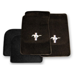 PartzBiz CM ACC-FM-CPFB-BK - Scott Drake Custom Full-Size Carpet Floor Mats (Black) PartzBiz CM ACC-FM-CPFB-BK - Scott Drake Custom Full-Size Carpet Floor Mats (Black)