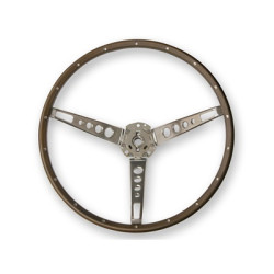 PartzBiz CM C5ZZ-3600-N - Scott Drake Deluxe Steering Wheel (Wood) PartzBiz CM C5ZZ-3600-N - Scott Drake Deluxe Steering Wheel (Wood)