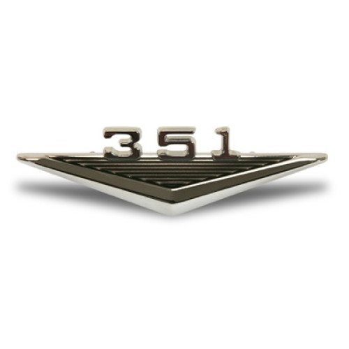 PartzBiz CM: C3OZ-16228-351-Scott Drake Fender Emblem, 351 PartzBiz CM: C3OZ-16228-351-Scott Drake Fender Emblem, 351