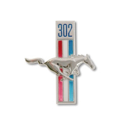 PartzBiz CM C8ZZ-16228-A - Scott Drake Fender Emblem Running Horse , 302 Pin-On Passenegr Side PartzBiz CM C8ZZ-16228-A - Scott Drake Fender Emblem Running Horse , 302 Pin-On Passenegr Side
