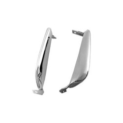 PartzBiz CM C5ZZ-17996-7-CB - Scott Drake Front Bumper Guards