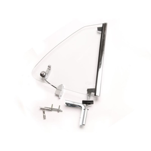 PartzBiz CM: C9ZZ-6321410-K-Scott Drake Quarter Glass Assembly, Clear, Passenger Side PartzBiz CM: C9ZZ-6321410-K-Scott Drake Quarter Glass Assembly, Clear, Passenger Side