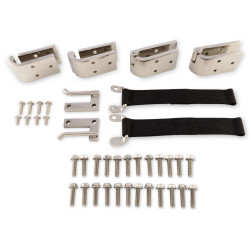 PartzBiz CM C6TZ-9722800-SK - Scott Drake Removable Stainless Steel Door Hinge Kit PartzBiz CM C6TZ-9722800-SK - Scott Drake Removable Stainless Steel Door Hinge Kit