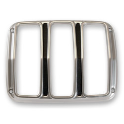 PartzBiz CM C5ZZ-13489-S - Scott Drake Tail Light Bezels, Satin, Pair